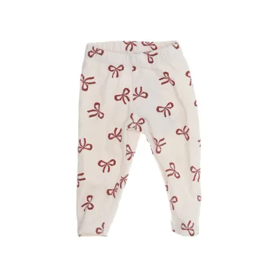 Byxor (Beige, Röd) från Lindex Baby Bomull, Elastan