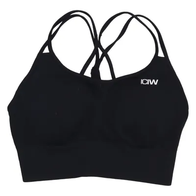 Sports bra (Black) from ICIW Elastane, Nylon