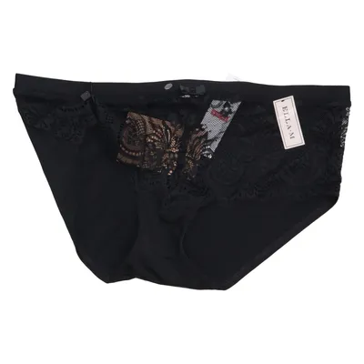 Panties (Black) from Ella.M Elastane, Polyamide