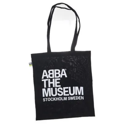 Tygpåse (Svart) från Abba Bomull