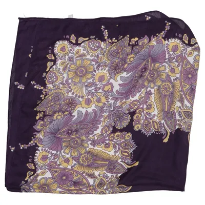 Halsdoek (Lila, Geel, Meerkleurig) van Indiska Polyester