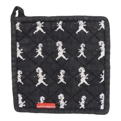 Potholder (Black, White) from Solstickan