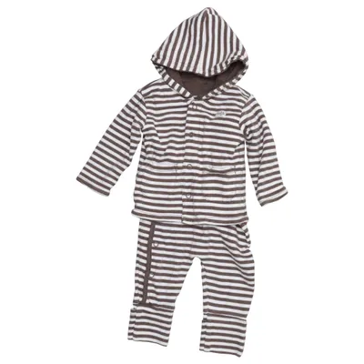 Ensemble (Marron, Blanc) de Feetje Coton