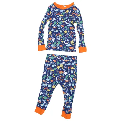 Pyjama (Bleu, Multicolore) de Tucker Tate Coton, Élasthane