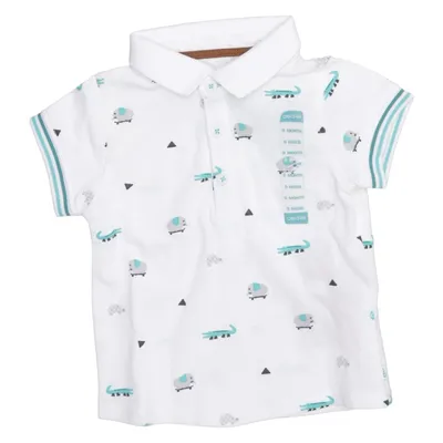 Polo shirt (White, Multicolored) from Okaïdi Cotton