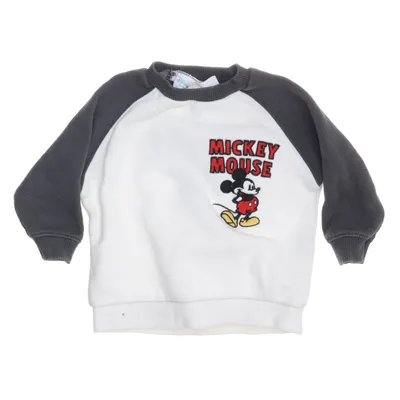 Collegetröja (Grå, Vit, Röd, Svart) från Zara x Disney Bomull, Elastan