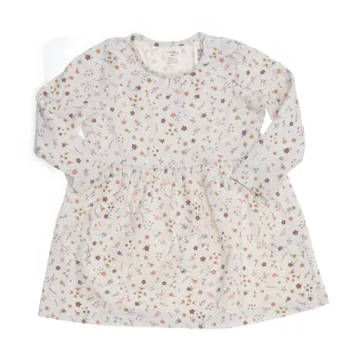 Klänning (Beige, Flerfärgad) från Lindex Baby Bomull, Elastan