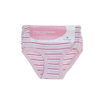 Slip (Roze, Wit) van Topomini Katoen