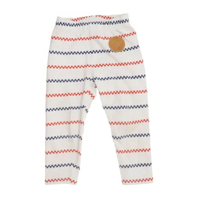 Broek (Beige, Meerkleurig) van Pippi Långstrump by Martinex Katoen, Elastaan