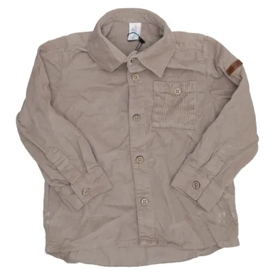 Shirt (Bruin) van Topomini Katoen
