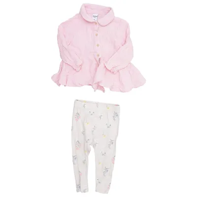 Set (Rosa, Beige, Flerfärgad) från Dopo Dopo Baby Bomull