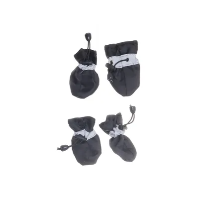 Chaussures pour chien (Noir, Gris)