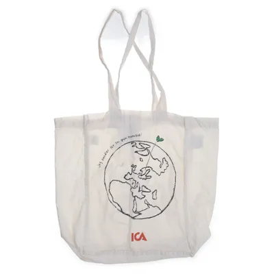 Tygpåse (Vit, Flerfärgad) från Oria