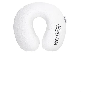 Coussin cervical (Blanc, Gris) de WellPur