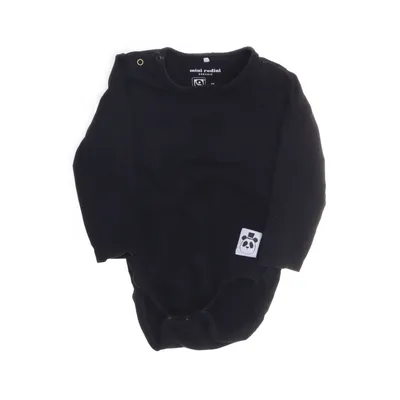 Body (Svart) från Mini Rodini Elastan, Ekologisk bomull