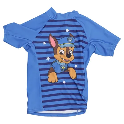 T-shirt de natation (Bleu, Multicolore) de Nickelodeon Élasthane, Polyester