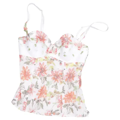 Bustier (Wit, Meerkleurig) van Lise Charmel Elastaan, Polyamide, Polyester, Polyurethaan