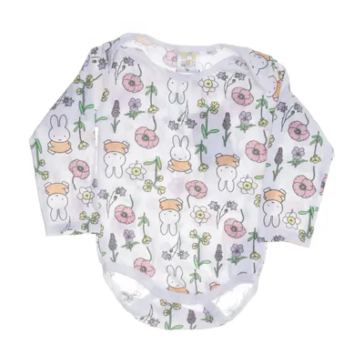 Body (Vit, Flerfärgad) från Miffy Bomull