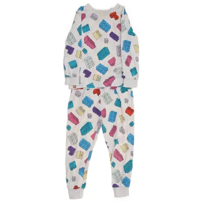 Set (Wit, Meerkleurig) van H&M Katoen, Elastaan