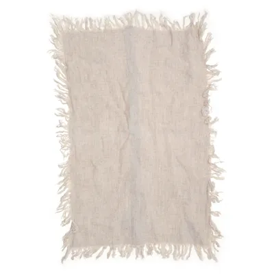 Pudebetræk (Beige) fra H&M Home Bomuld, Linned, Viscose