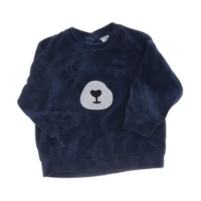 Collegetröja (Blå) från Lindex Baby Bomull, Polyester