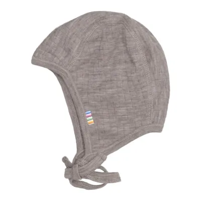 Beanie (Brown) from Joha Merino wool