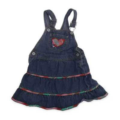 Hängselklänning (Blå, Flerfärgad) från OshKosh B'gosh Bomull