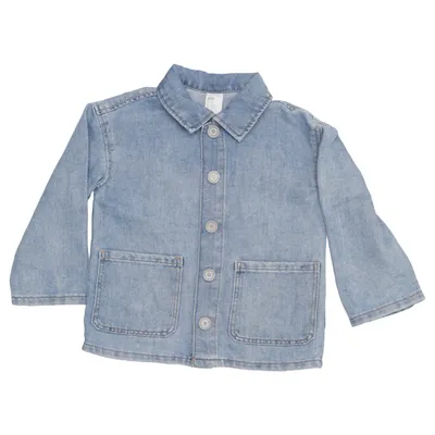 Jeansjacka (Blå) från H&M Bomull, Polyester