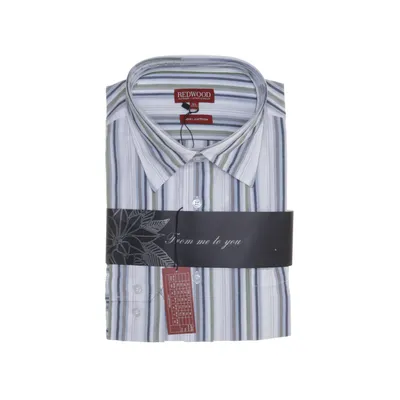 Short sleeve shirt (White, Multicolored) from Redwood Outdoor Sportswear
