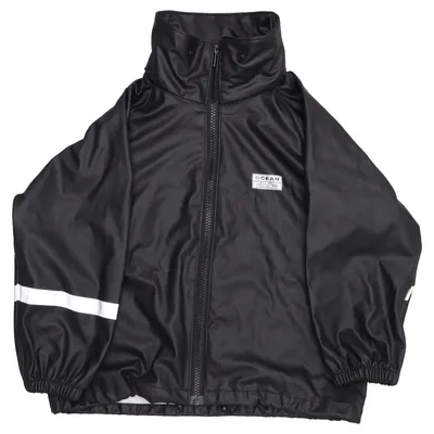 Regenjack (Grijs) van Ocean Polyester, Polyurethaan