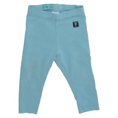 Leggings (Blue) from Polarn O. Pyret Elastane, Organic cotton