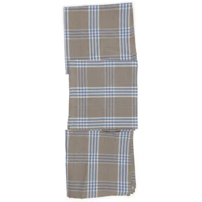 Kökshandduk (Beige, Blå, Vit) från At Home Bomull, Linne