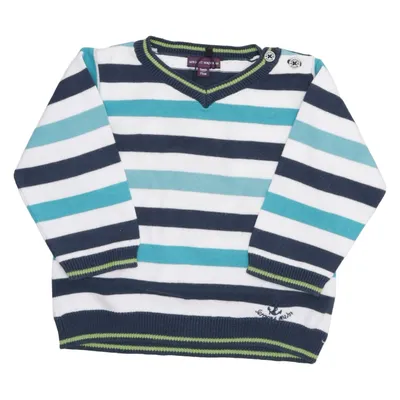 Pull-over (Bleu, Blanc, Multicolore) de Sergent Major Coton