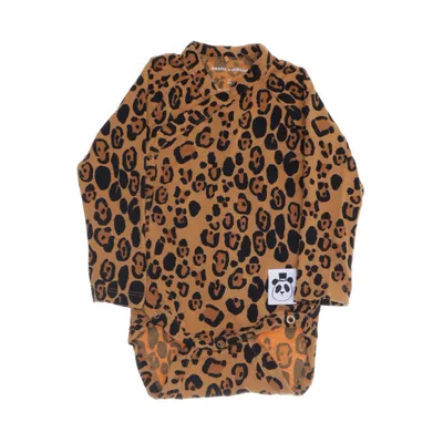 Body (Orange, Black) from Mini Rodini Elastane, Lyocell