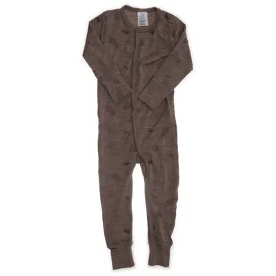 Sparkdräkt (Brun) från Lindex Baby Merinoull