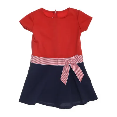 Kjole (Rød, Blå, Hvid) fra Bonnie Jean Polyester