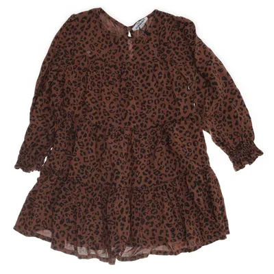 Dress (Brown, Black) from Design by kappAhl Viscose
