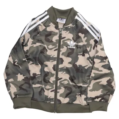 Veste de sport (Vert, Beige, Multicolore) de Adidas Originals Polyester recyclé