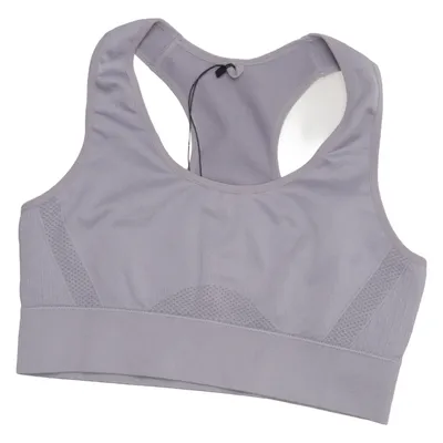 Sports bra (Gray) from Work out Elastane, Polyester