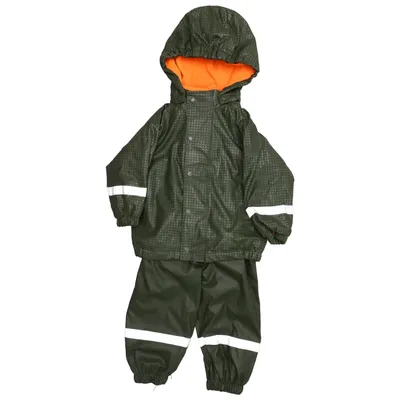Vêtement imperméable (Vert, Orange) de Base Camp Polyester, Polyuréthane