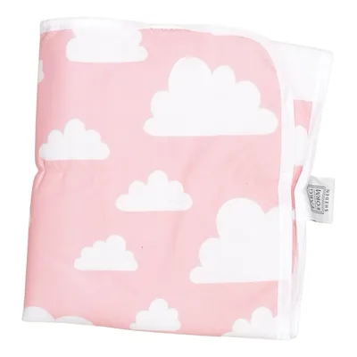 Tapis à langer (Rose, Blanc) de Färg & Form