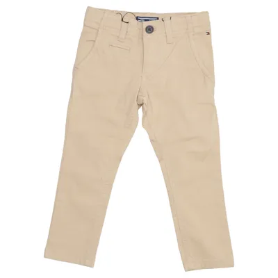 Chinos (Beige) från Tommy Hilfiger Bomull, Elastan