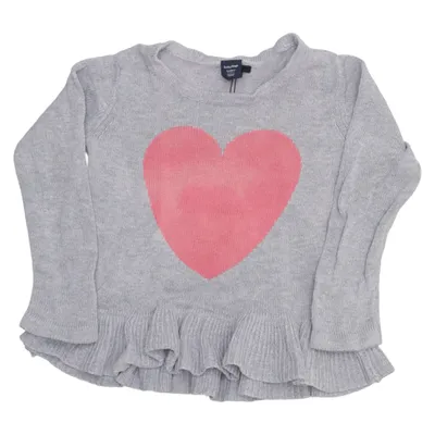 Pull-over (Gris, Rose) de BabyGap Coton, Polyester recyclé