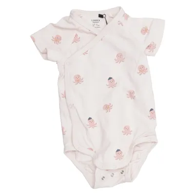Body (Pink) fra Lindex Newborn Bomuld, Elastan