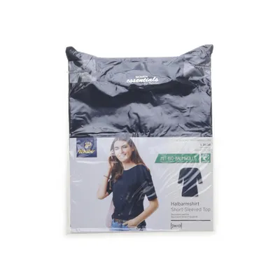 Topp (Blå) från Essentials by Tchibo Elastan, Ekologisk bomull