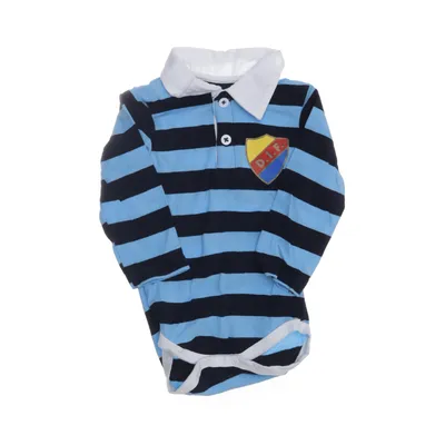 Body (Blå, Vit) från DIF Bomull, Elastan