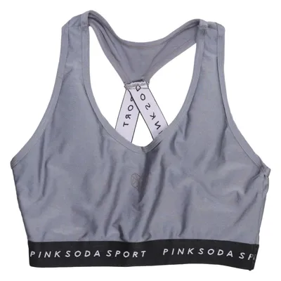 Sport-bh (Grijs) van Pink Soda Sport