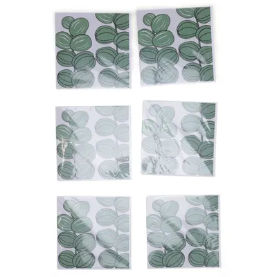 Vykort (Grön, Vit) från Svenskt Tenn