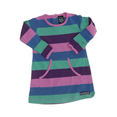Lange mouwen shirt (Groen, Blauw, Roze, Lila) van Villervalla Organisch katoen, Elastaan