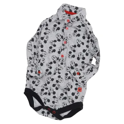 Body (Gris, Noir) de Disney Baby Coton